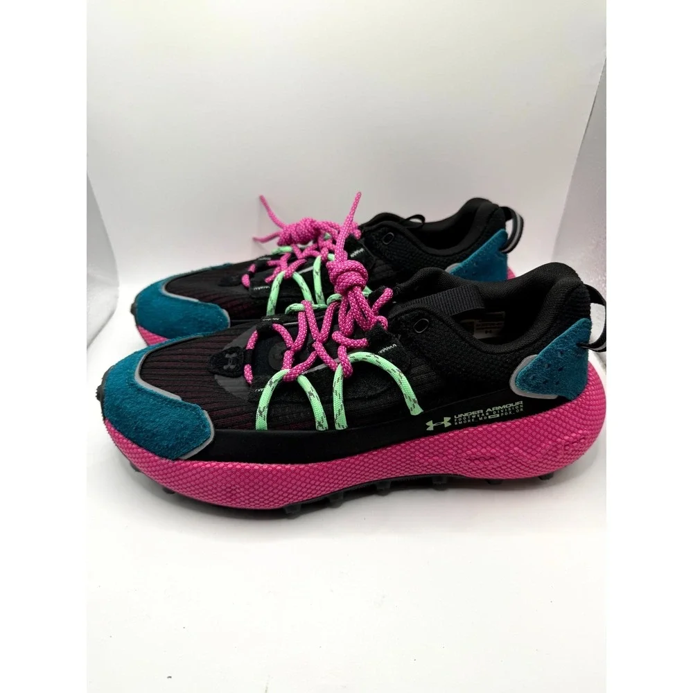 Under Armour Fat Tire Venture Pro 3027212-401 Unisex M9/W10.5 Sneaker Black Pink